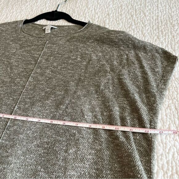 ✨ Pure Jill Women’s Gray Sleeveless Sweater Dress Small Tall - Picture 11 of 11